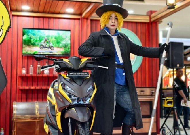 Honda BeAT x One Piece Hadir di Surabaya, Motor Jadi Bagian Budaya Pop