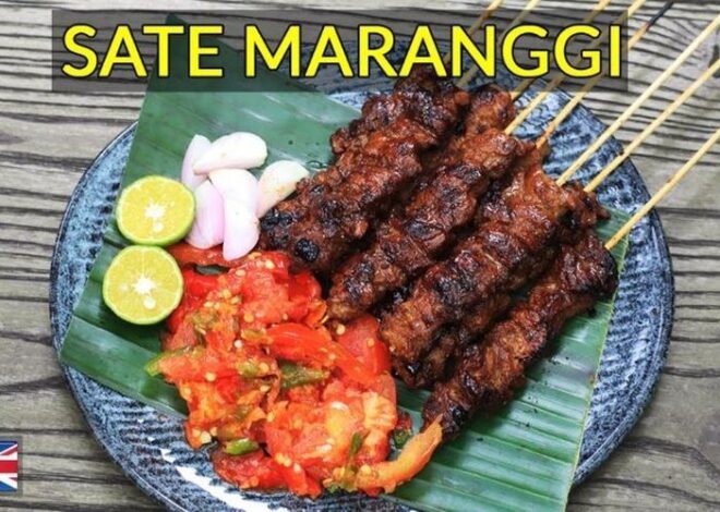 Sate Maranggi Purwakarta yang Lembut, Gurih, dan Lezat dengan Sambal Segar
